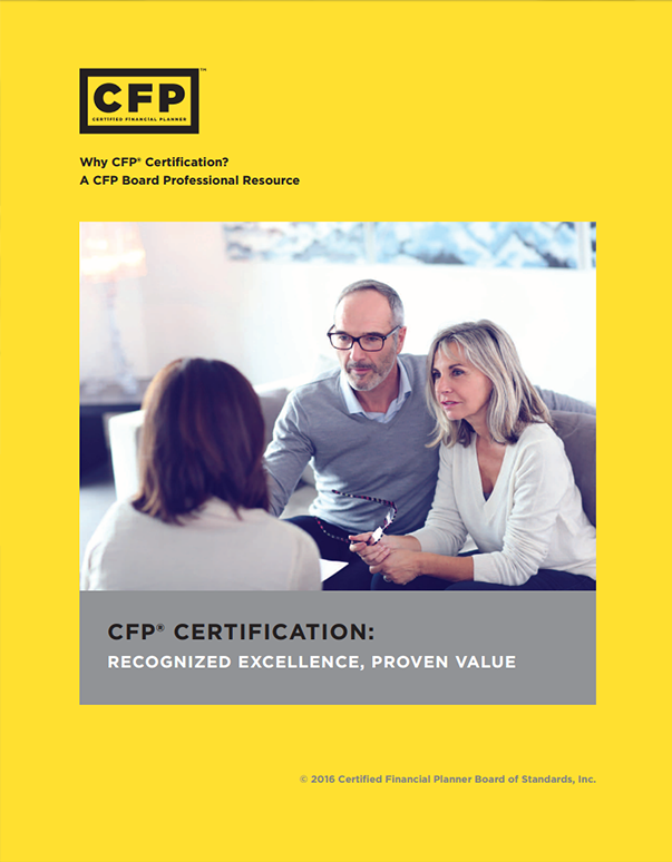 Why CFP Certification