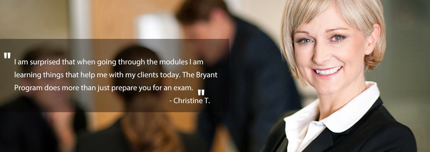 Bryant University CFP testimonial